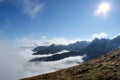 Poland - Tatry - Mountains above the clouds Royalty Free Stock Photo