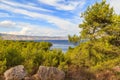 Beautiful view of Adriatic sea Royalty Free Stock Photo