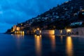 Alanya, a resort town on the Mediterranean coast of Turkey, known as the Turkish Riviera Royalty Free Stock Photo