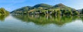 beautiful view from Alf in the district of Cochem-Zell in Rhineland-Palatinate across the Moselle to Bullay