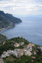 Beautiful view Amalfi coast in Italy