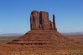 amazing sandstone formations in famous sunset at Monument Valley, Arizona, USA Royalty Free Stock Photo