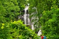 Beautiful view of Amicalola waterfalls in Georgia