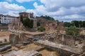 Beautiful view of ancient architecture in Rome Royalty Free Stock Photo