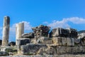 Beautiful view of the Ancient Temple Of Apollon, Turkey