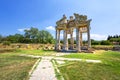 Beautiful view of the archaeological site of Aphrodisias, Turkey