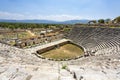 Beautiful view of the archaeological site of Aphrodisias, Turkey