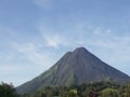 Beautiful view Arenal volcano espectacular