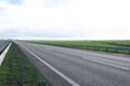 View of asphalt highway without transport Royalty Free Stock Photo