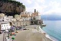 Beautiful view of Atrani village on Amalfi Coast, Italy Royalty Free Stock Photo