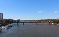 A view of Augusta, Savannah River, and North Augusta