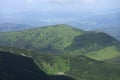 view from Babia Gora in Poland