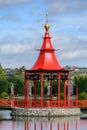 Beautiful view of the Bacalhoa Buddha Eden, Bombarral, Portugal