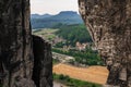 Beautiful view of Bastei rocks