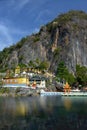 Beautiful view of Bayin Nyi Complex in Hpa-An, Myanmar