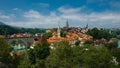 Beautiful view of Bern old city center with river Aare, Switzerland Royalty Free Stock Photo