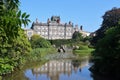 Beautiful view of a Biddulph Grange Garden Stoke-on-Trent the UK