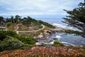 Beautiful View from the Big Sur (Highway 1) in Carmel Highlands - California, USA Royalty Free Stock Photo