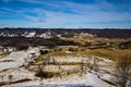 Beautiful Winter View of Bluegrass Valley