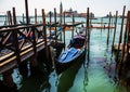 Gandola in Venice Royalty Free Stock Photo