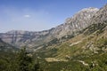 Boge valley in Albania Royalty Free Stock Photo