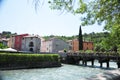 A beautiful view of Borghetto sul Mincio, Italy