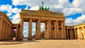 Beautiful view of the Brandenburg Gate, Berlin