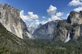 View into Yosemite Valley at Spring Royalty Free Stock Photo