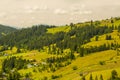 Beautiful view from Bucovina, Romania Royalty Free Stock Photo
