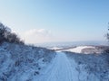 Beautiful view from Buda Mountains Royalty Free Stock Photo