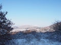 Beautiful view from Buda Mountains Royalty Free Stock Photo