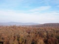 Beautiful view from Buda Mountains Royalty Free Stock Photo