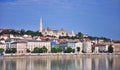 Beautiful view of Budapest riverside, Hungary Royalty Free Stock Photo
