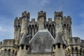 Beautiful view of Butron Castle in Spain Royalty Free Stock Photo