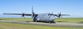 Beautiful view of a C-130 at the Avalon airshow in Geelong, Australia in 2011