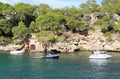 Beautiful view of Cala Figuera, Mallorca