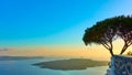 Beautiful view of caldera from Santorini