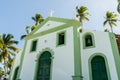 Beautiful view of Capela de SÃÂ£o Benedito Chapel of St. Benedi Royalty Free Stock Photo