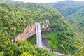 Beautiful view of Caracol Waterfall Snail Waterfall - Canela- Rio Grande do Sul - Brazil