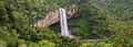 Beautiful view of Caracol Waterfall Snail Waterfall - Canela- Rio Grande do Sul - Brazil