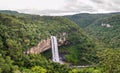 Beautiful view of Caracol Waterfall Snail Waterfall - Canela- Rio Grande do Sul - Brazil