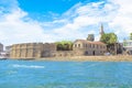 Beautiful view of the castle of Larnaca, on the island of Cyprus Royalty Free Stock Photo