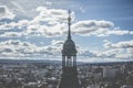 Beautiful view of the Cathedral-Basilica of Our Lady of the Pillar in Zaragoza, Spain Royalty Free Stock Photo