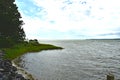 Chesapeake Bay marsh view Summer Royalty Free Stock Photo