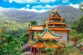 Chineese Sangthom Temple of the Goddess of Mercy Shrine in Chaloklum, Ko Pha Ngan, Thailand