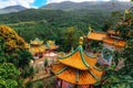 Chinese Sangthom Temple of the Goddess of Mercy Shrine in Chaloklum, Ko Pha Ngan, Thailand