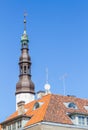 Beautiful view of the Church of the Holy Spirit in Tallinn Royalty Free Stock Photo