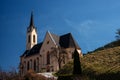 Church of St.Paul in  Prein an der Rax, Austria Royalty Free Stock Photo