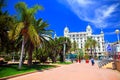 Beautiful view of the city of Alicante in Spain