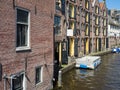 Beautiful view of the city Alkmaar in the Netherlands